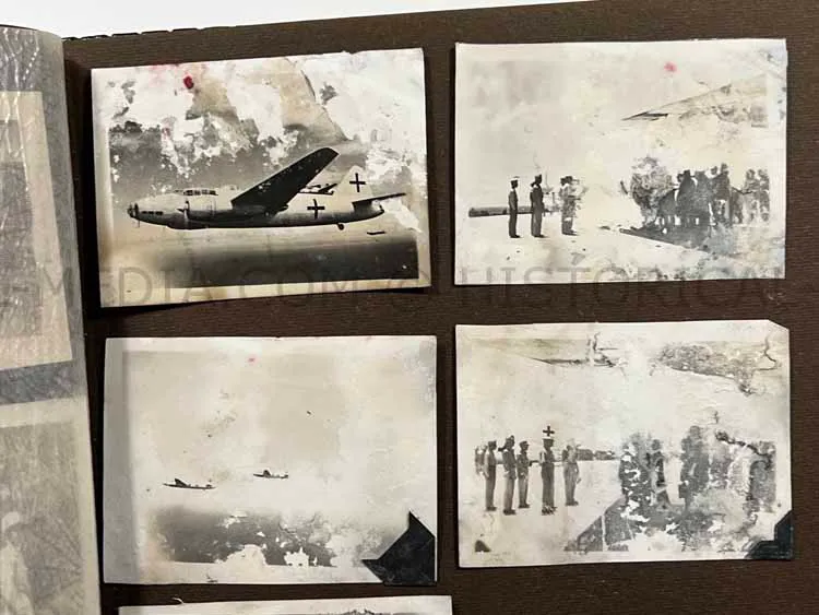 EXTENSIVE US WWII AIR CORPS A-2 GROUPING - MAJOR - 317TH TROOP CARRIER GROUP