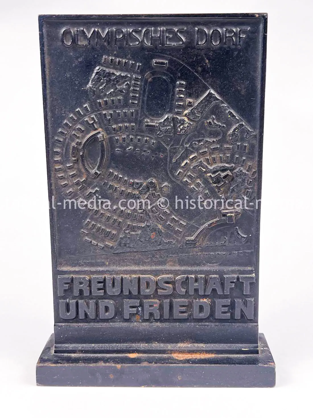 1936 BERLIN OLYMPICS PAPERWEIGHT FROM OLYMPIC VILLAGE