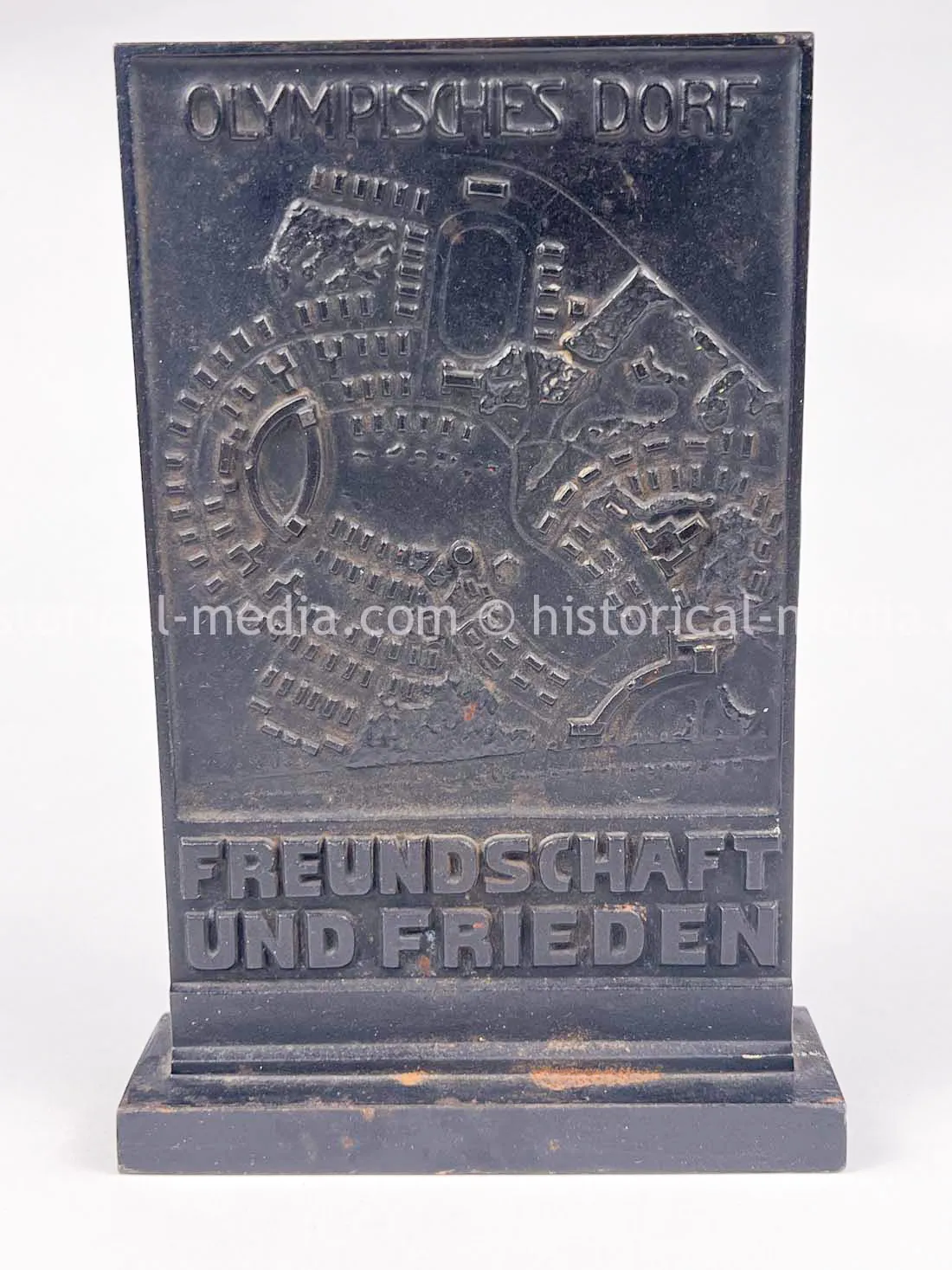 1936 BERLIN OLYMPICS PAPERWEIGHT FROM OLYMPIC VILLAGE