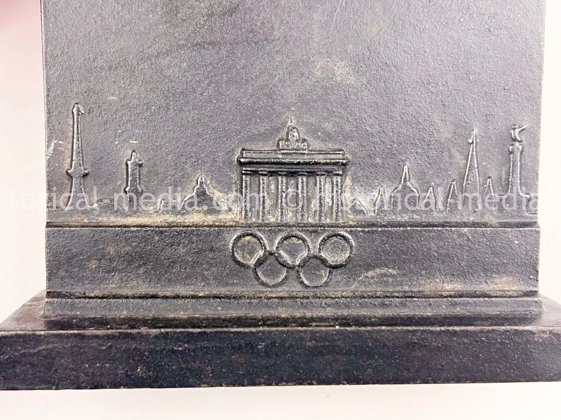 1936 BERLIN OLYMPICS PAPERWEIGHT FROM OLYMPIC VILLAGE
