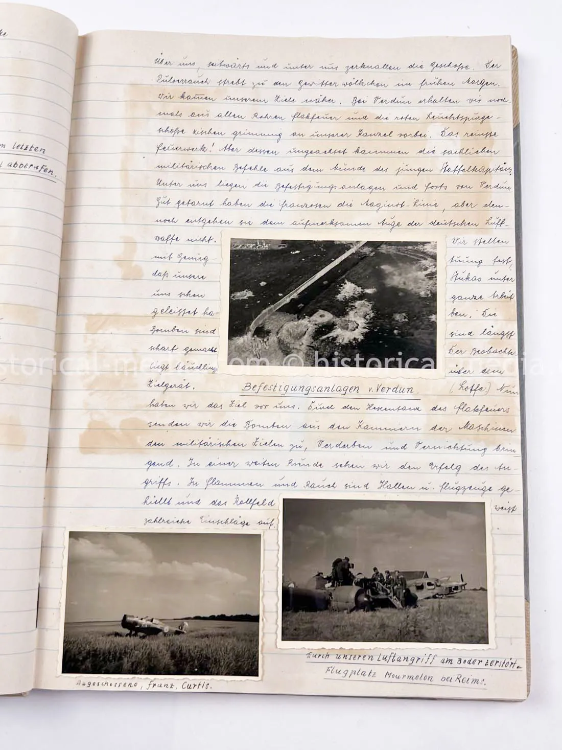 LUFTWAFFE PHOTO ALBUM & DIARY - POLAND, FRANCE, RUSSIA CAMPAIGNS - HE 111 AIRCREW