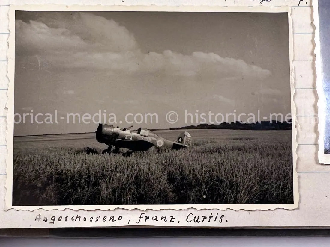 LUFTWAFFE PHOTO ALBUM & DIARY - POLAND, FRANCE, RUSSIA CAMPAIGNS - HE 111 AIRCREW