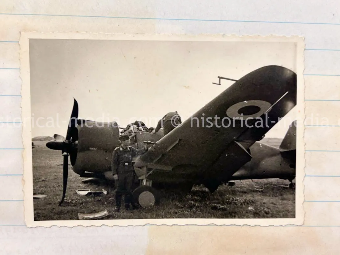 LUFTWAFFE PHOTO ALBUM & DIARY - POLAND, FRANCE, RUSSIA CAMPAIGNS - HE 111 AIRCREW