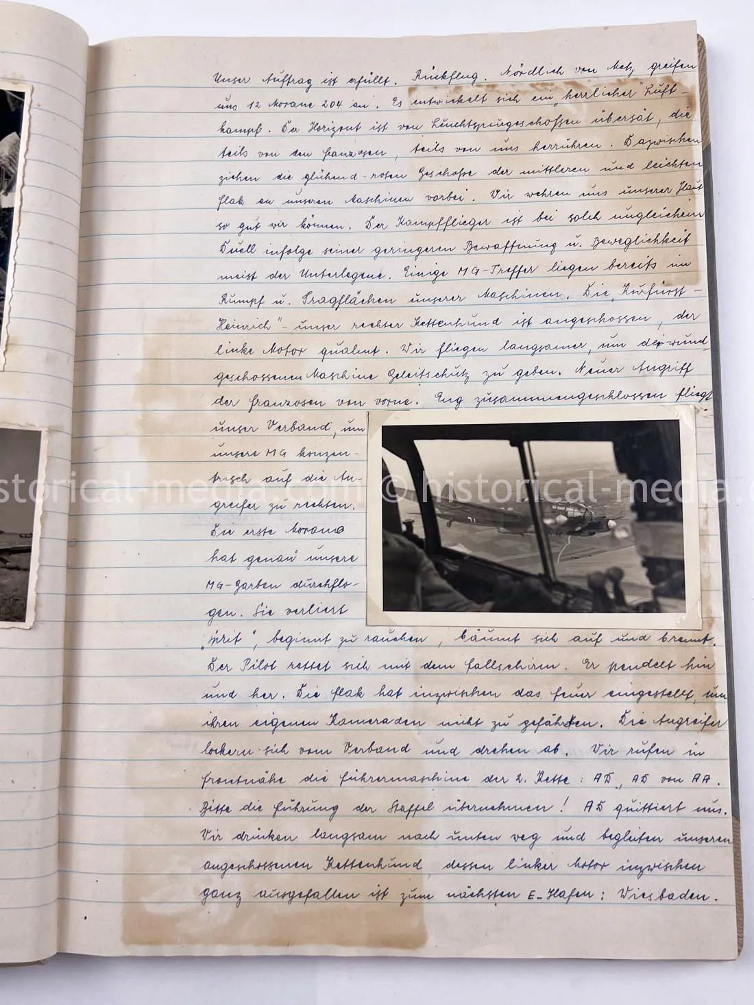LUFTWAFFE PHOTO ALBUM & DIARY - POLAND, FRANCE, RUSSIA CAMPAIGNS - HE 111 AIRCREW