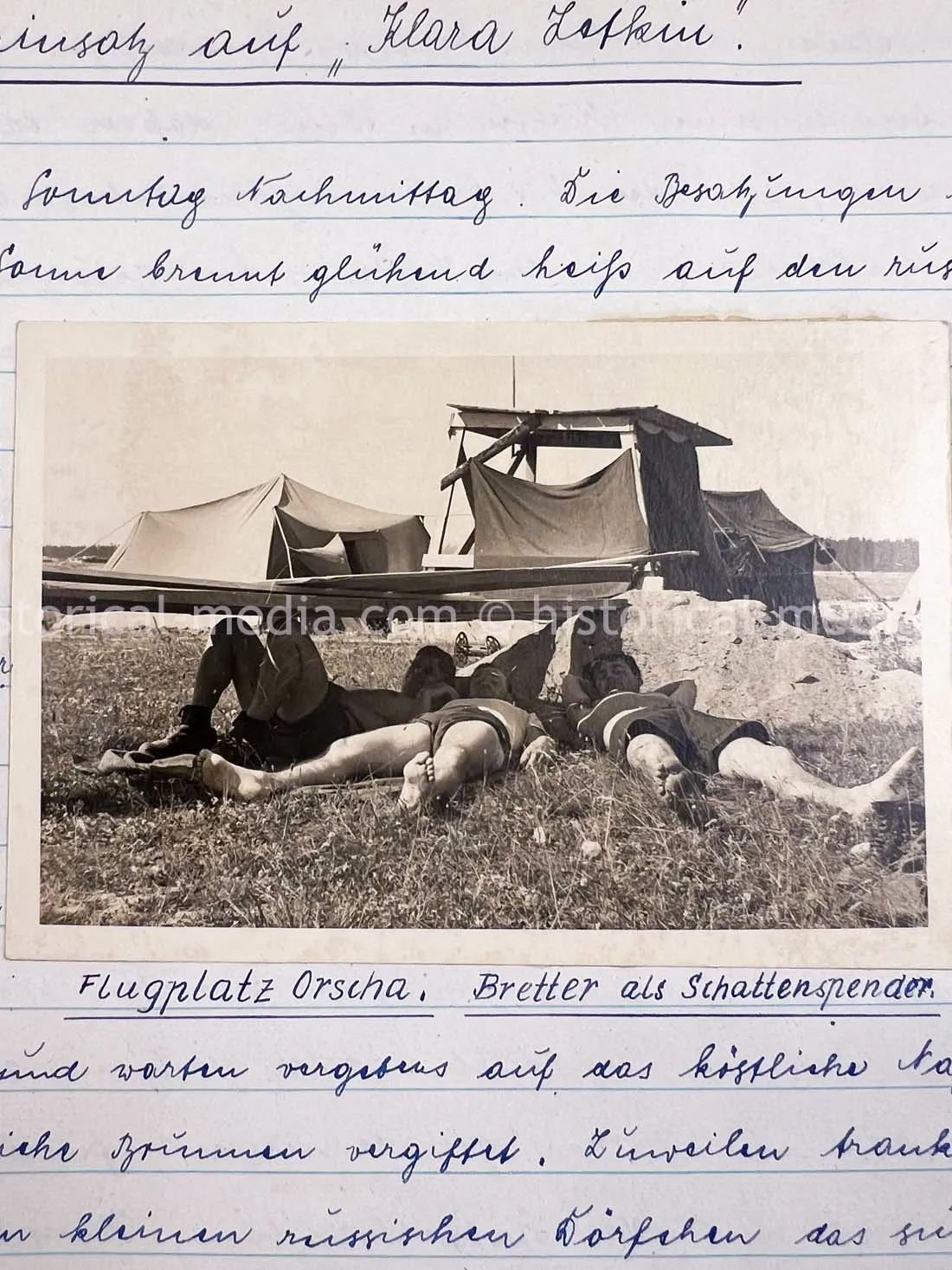 LUFTWAFFE PHOTO ALBUM & DIARY - POLAND, FRANCE, RUSSIA CAMPAIGNS - HE 111 AIRCREW