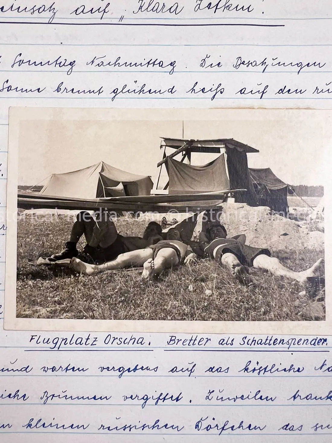 LUFTWAFFE PHOTO ALBUM & DIARY - POLAND, FRANCE, RUSSIA CAMPAIGNS - HE 111 AIRCREW