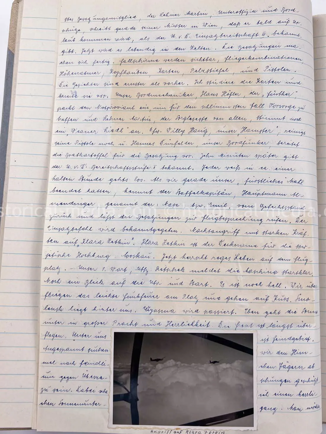 LUFTWAFFE PHOTO ALBUM & DIARY - POLAND, FRANCE, RUSSIA CAMPAIGNS - HE 111 AIRCREW