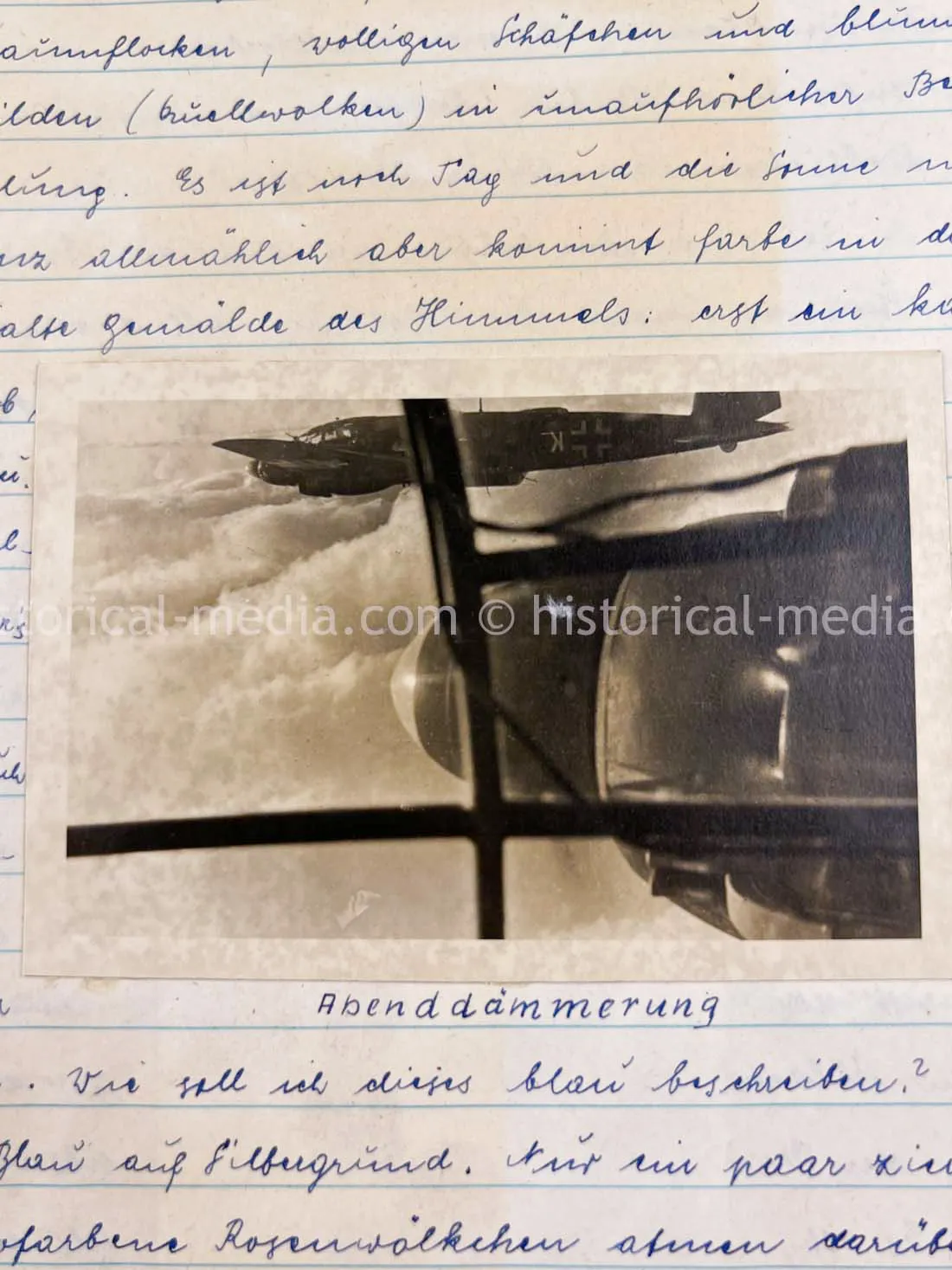 LUFTWAFFE PHOTO ALBUM & DIARY - POLAND, FRANCE, RUSSIA CAMPAIGNS - HE 111 AIRCREW