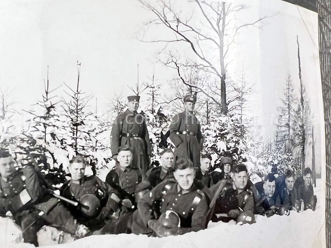 GERMAN ARMY PHOTO ALBUM - FRANCE CAMPAIGN - BELGIUM + OBERSALZBURG - BERGHOF