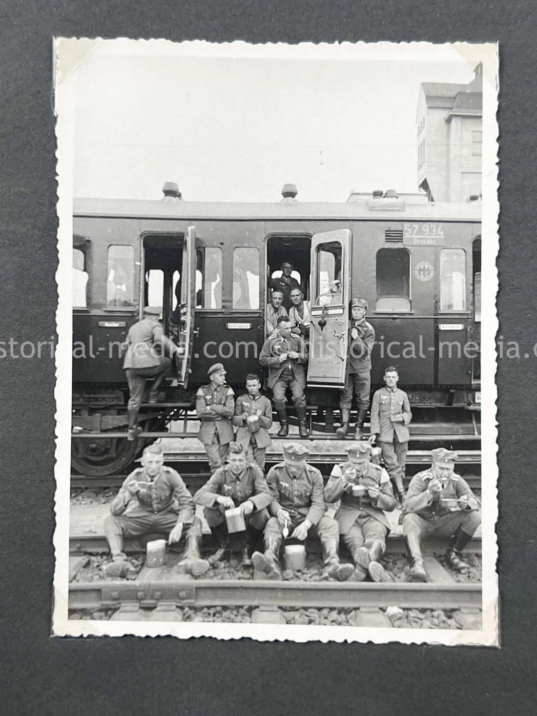 GERMAN ARMY PHOTO ALBUM - FRANCE CAMPAIGN - BELGIUM + OBERSALZBURG - BERGHOF