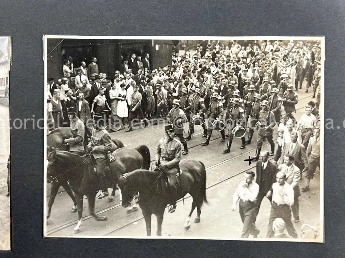 GERMAN ARMY PHOTO ALBUM - FRANCE CAMPAIGN - BELGIUM + OBERSALZBURG - BERGHOF