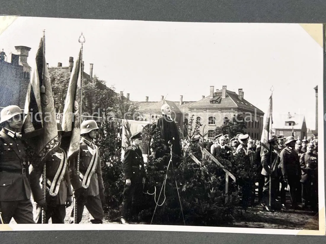 GERMAN ARMY PHOTO ALBUM - FRANCE CAMPAIGN - BELGIUM + OBERSALZBURG - BERGHOF