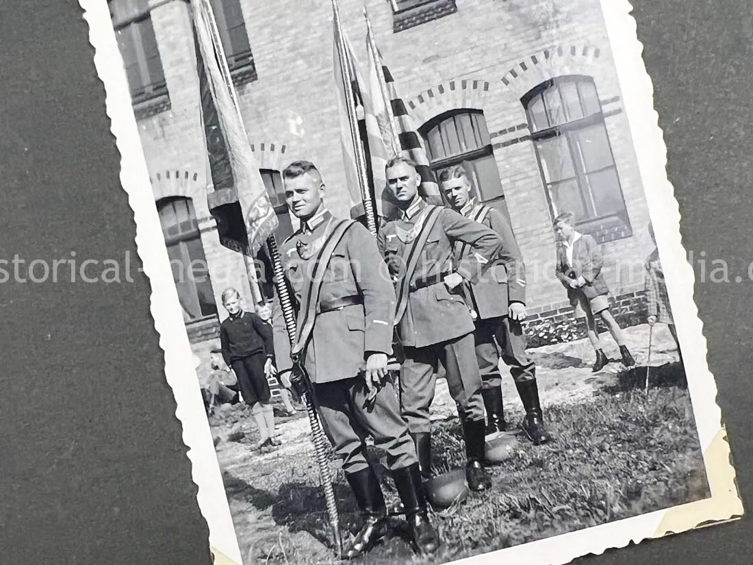 GERMAN ARMY PHOTO ALBUM - FRANCE CAMPAIGN - BELGIUM + OBERSALZBURG - BERGHOF