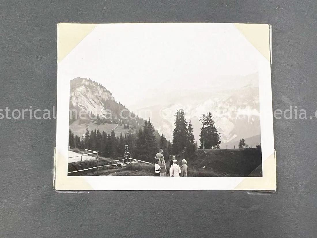 GERMAN ARMY PHOTO ALBUM - FRANCE CAMPAIGN - BELGIUM + OBERSALZBURG - BERGHOF