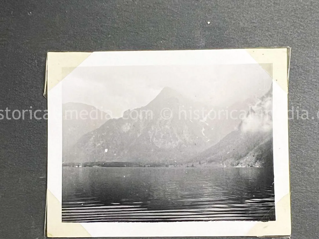 GERMAN ARMY PHOTO ALBUM - FRANCE CAMPAIGN - BELGIUM + OBERSALZBURG - BERGHOF