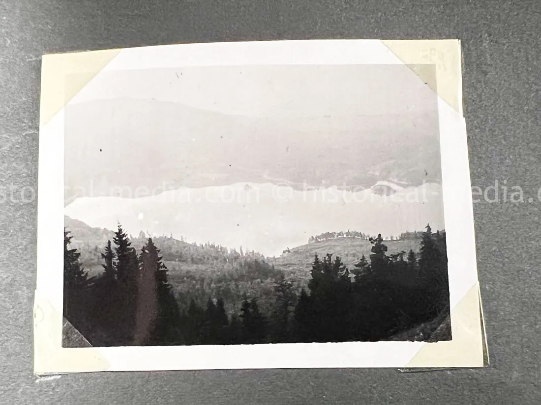 GERMAN ARMY PHOTO ALBUM - FRANCE CAMPAIGN - BELGIUM + OBERSALZBURG - BERGHOF