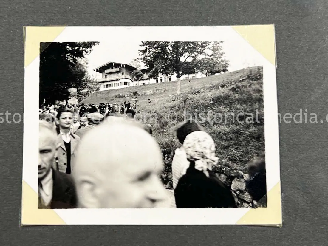 GERMAN ARMY PHOTO ALBUM - FRANCE CAMPAIGN - BELGIUM + OBERSALZBURG - BERGHOF
