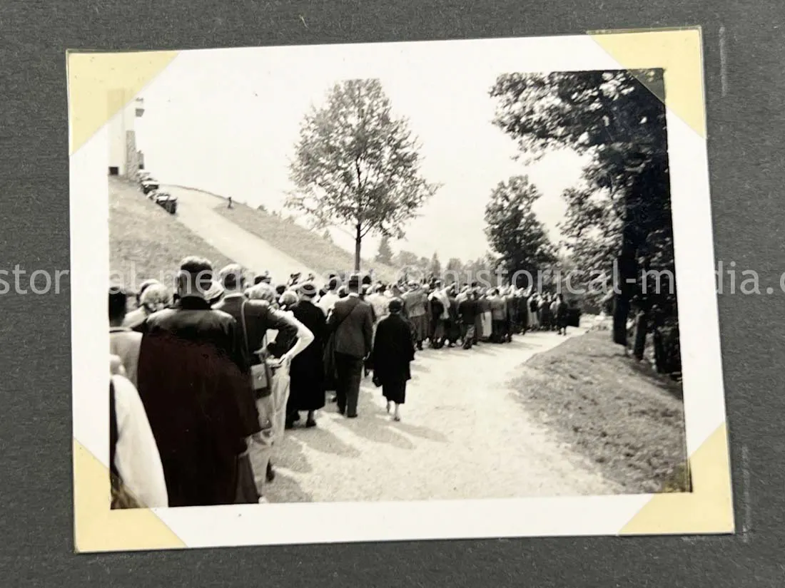 GERMAN ARMY PHOTO ALBUM - FRANCE CAMPAIGN - BELGIUM + OBERSALZBURG - BERGHOF