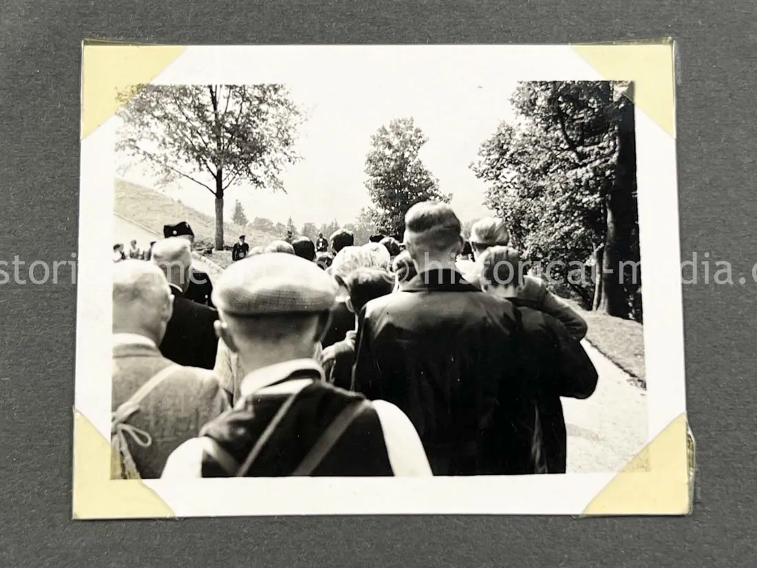 GERMAN ARMY PHOTO ALBUM - FRANCE CAMPAIGN - BELGIUM + OBERSALZBURG - BERGHOF