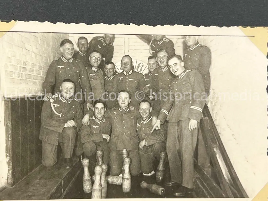 GERMAN ARMY PHOTO ALBUM - FRANCE CAMPAIGN - BELGIUM + OBERSALZBURG - BERGHOF