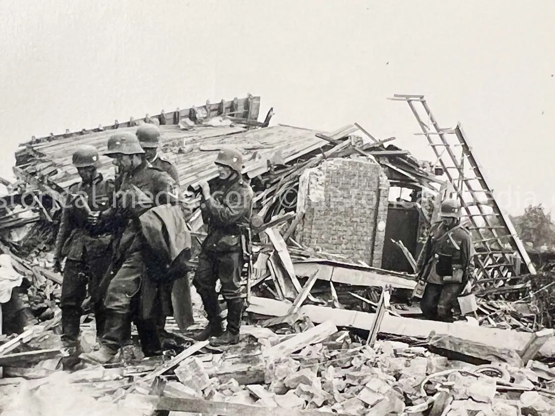 GERMAN ARMY PHOTO ALBUM - FRANCE CAMPAIGN - BELGIUM + OBERSALZBURG - BERGHOF