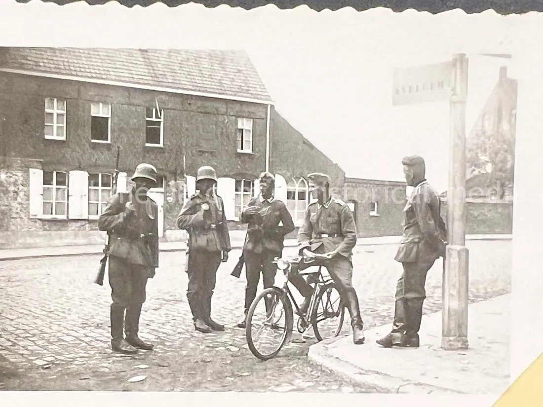 GERMAN ARMY PHOTO ALBUM - FRANCE CAMPAIGN - BELGIUM + OBERSALZBURG - BERGHOF