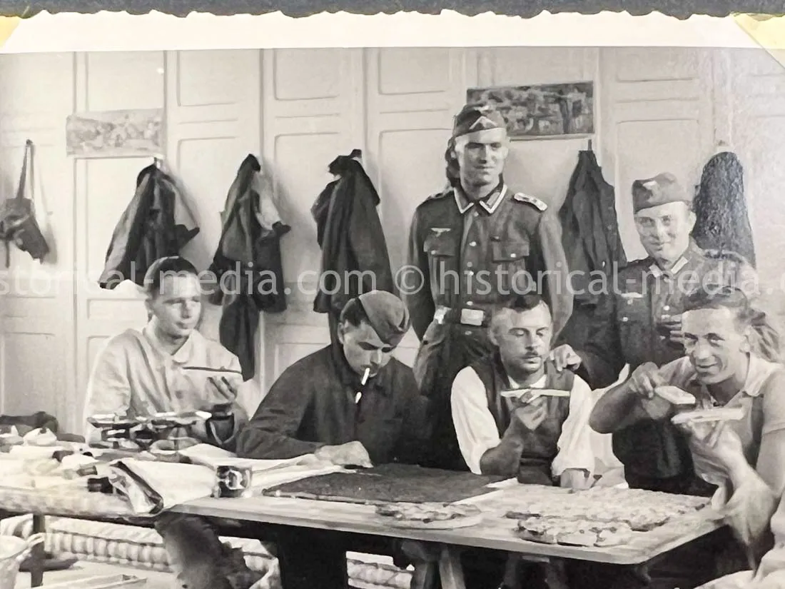 GERMAN ARMY PHOTO ALBUM - FRANCE CAMPAIGN - BELGIUM + OBERSALZBURG - BERGHOF