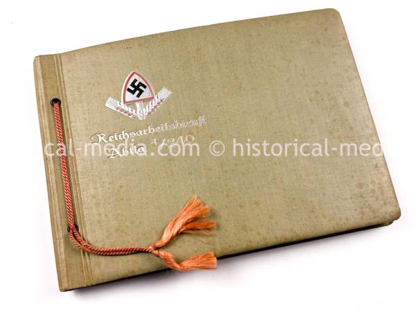 GERMAN RAD & ARMY PHOTO ALBUM - FRANCE & RUSSIA CAMPAIGNS