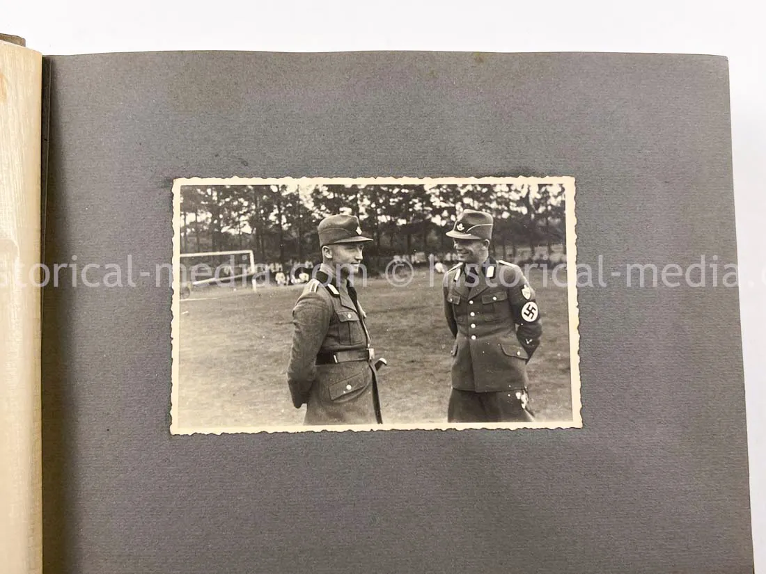 GERMAN RAD & ARMY PHOTO ALBUM - FRANCE & RUSSIA CAMPAIGNS