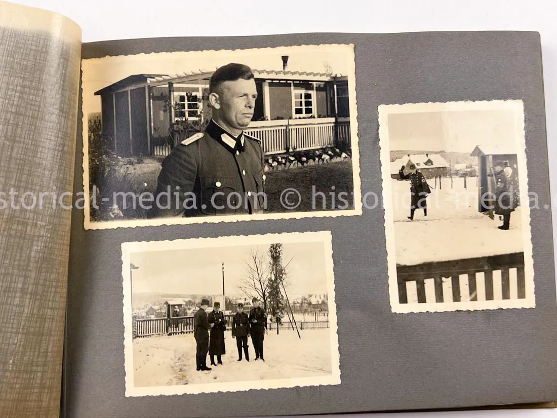 GERMAN RAD & ARMY PHOTO ALBUM - FRANCE & RUSSIA CAMPAIGNS