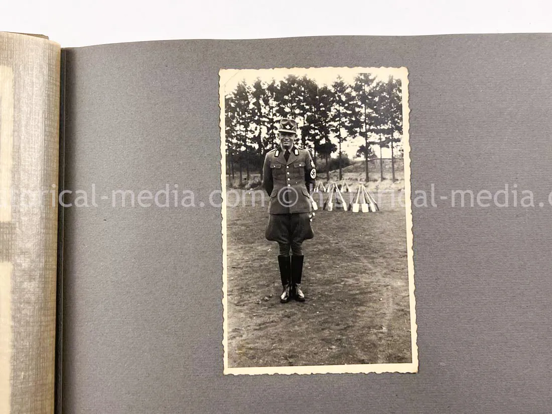 GERMAN RAD & ARMY PHOTO ALBUM - FRANCE & RUSSIA CAMPAIGNS