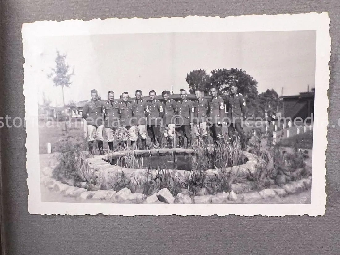 GERMAN RAD & ARMY PHOTO ALBUM - FRANCE & RUSSIA CAMPAIGNS
