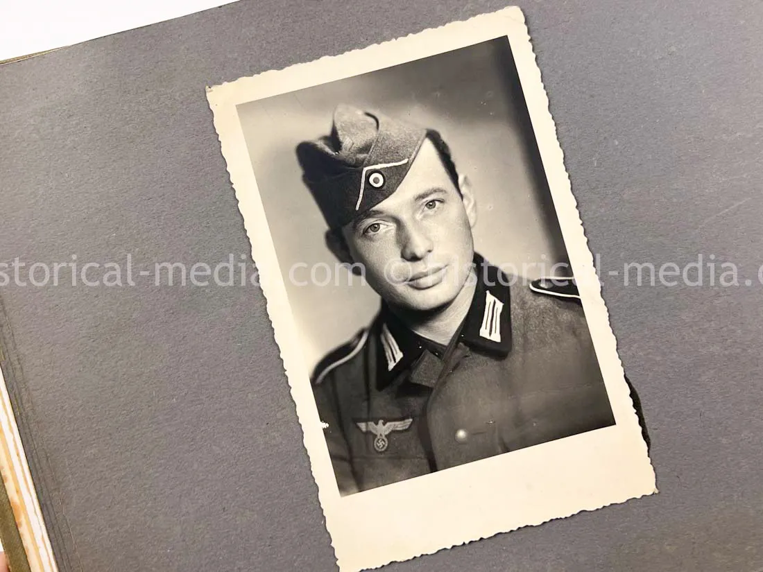 GERMAN RAD & ARMY PHOTO ALBUM - FRANCE & RUSSIA CAMPAIGNS