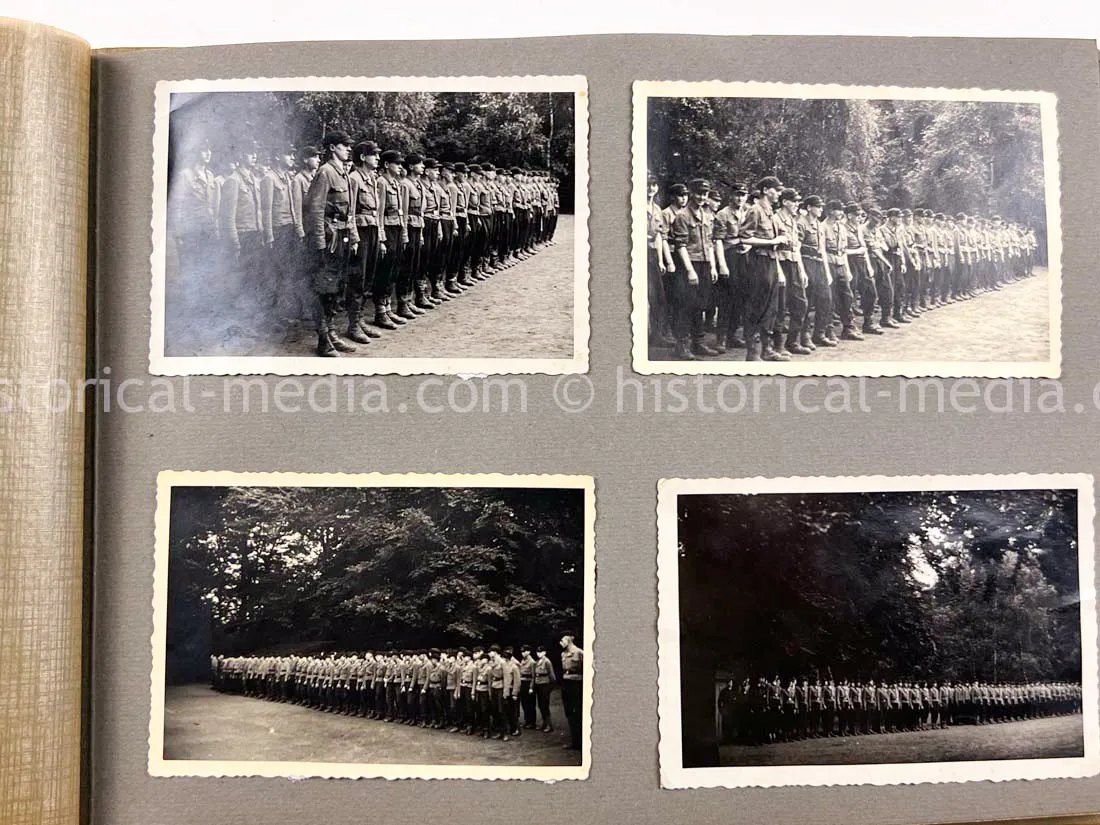GERMAN RAD & ARMY PHOTO ALBUM - FRANCE & RUSSIA CAMPAIGNS
