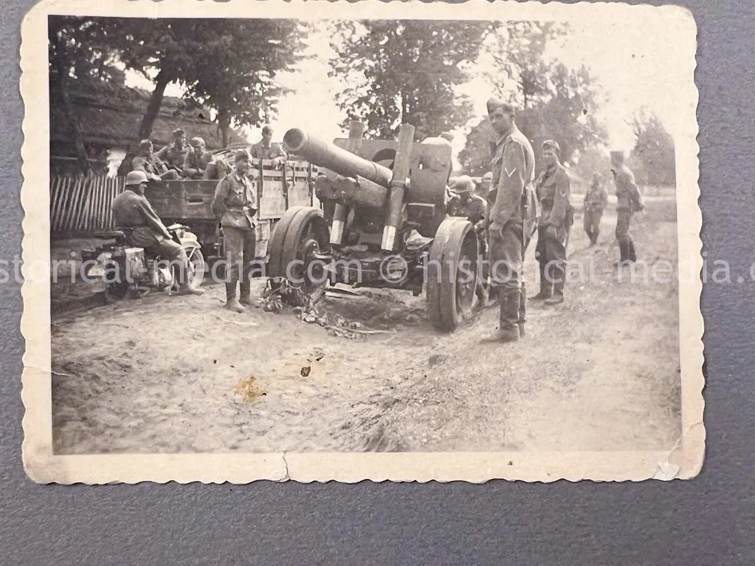 GERMAN RAD & ARMY PHOTO ALBUM - FRANCE & RUSSIA CAMPAIGNS