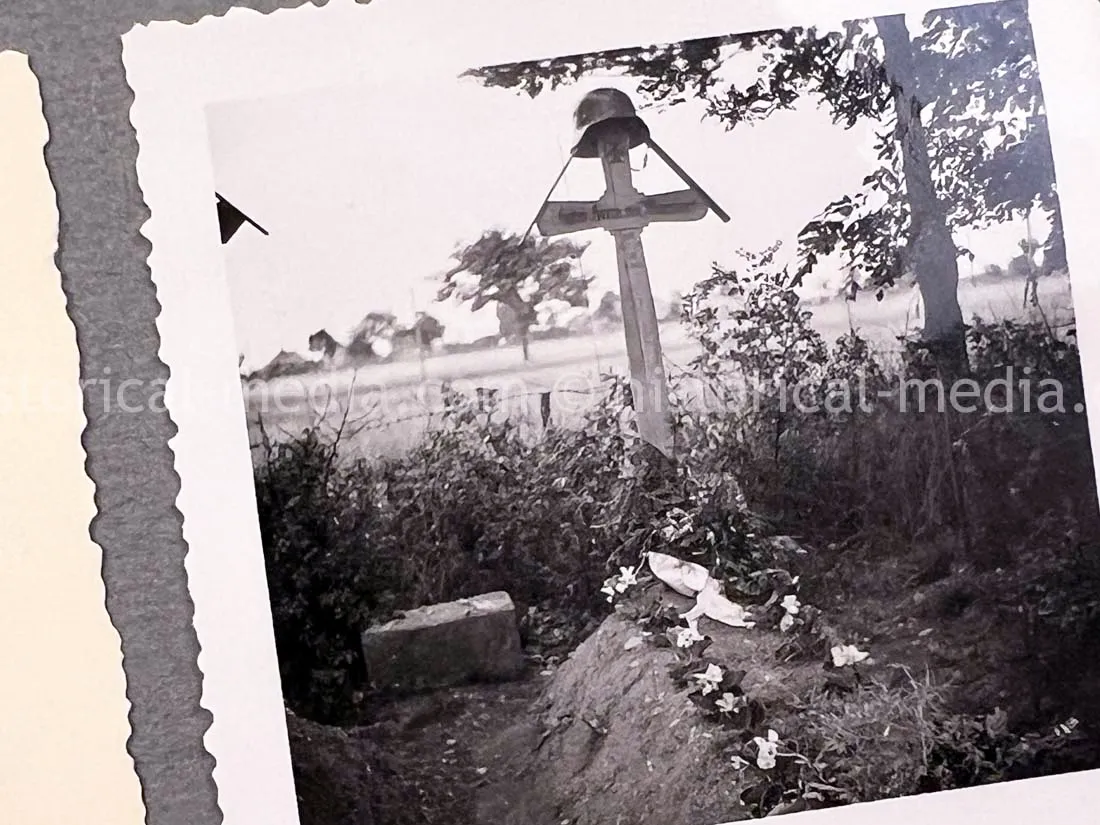 GERMAN RAD & ARMY PHOTO ALBUM - FRANCE & RUSSIA CAMPAIGNS