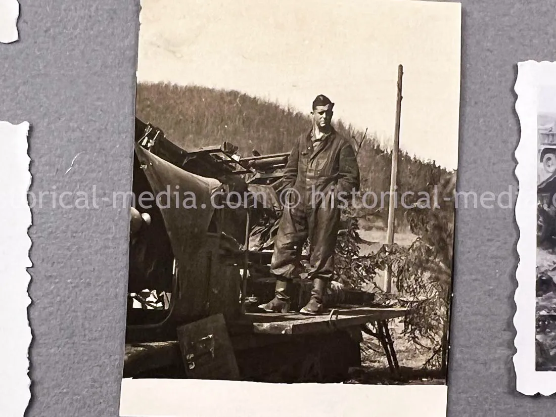 GERMAN RAD & ARMY PHOTO ALBUM - FRANCE & RUSSIA CAMPAIGNS