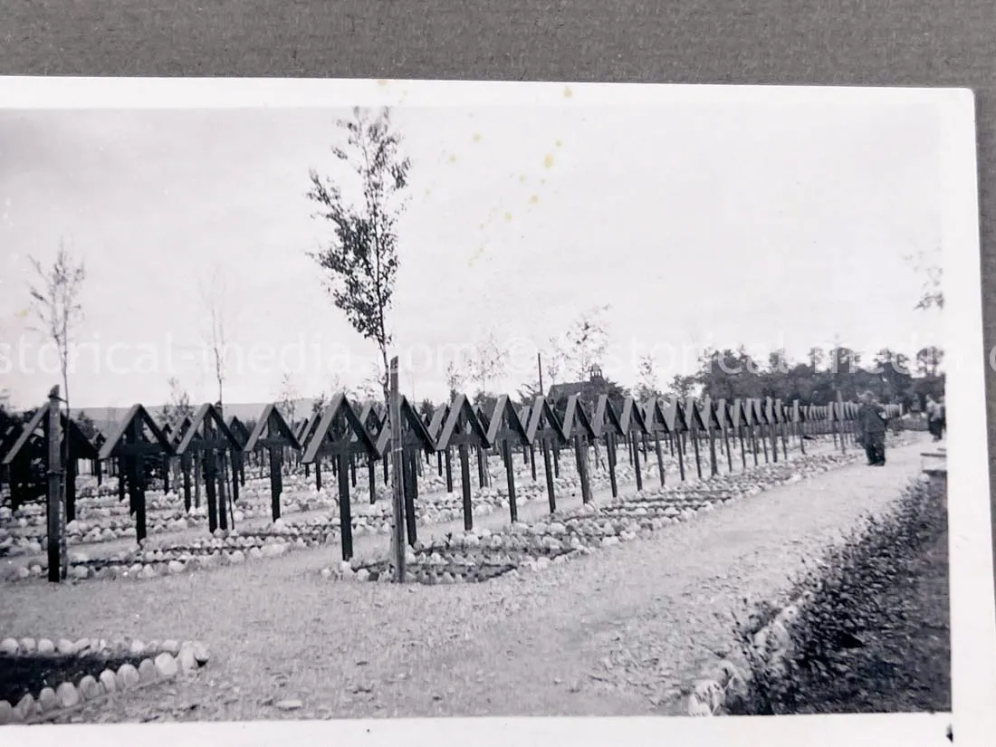 GERMAN RAD & ARMY PHOTO ALBUM - FRANCE & RUSSIA CAMPAIGNS