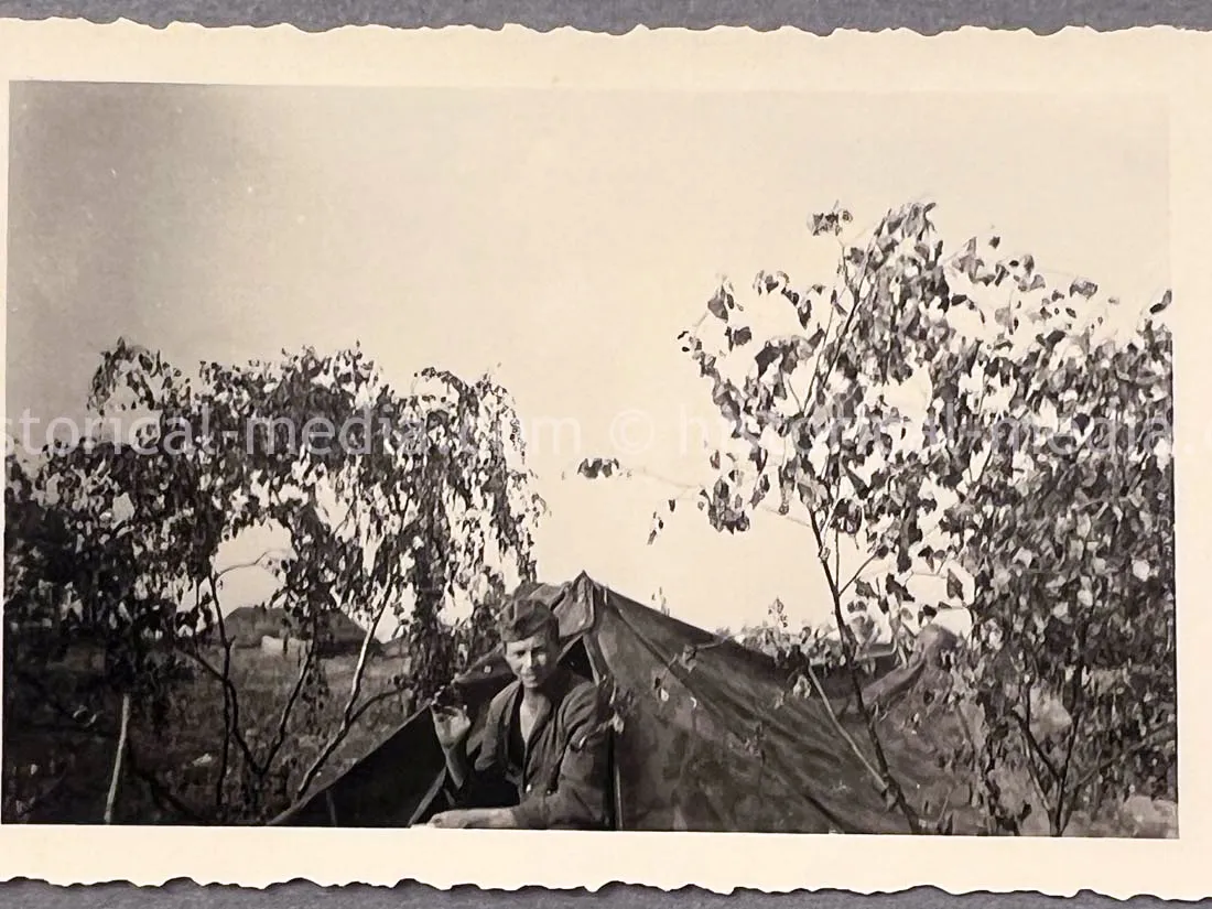 GERMAN RAD & ARMY PHOTO ALBUM - FRANCE & RUSSIA CAMPAIGNS