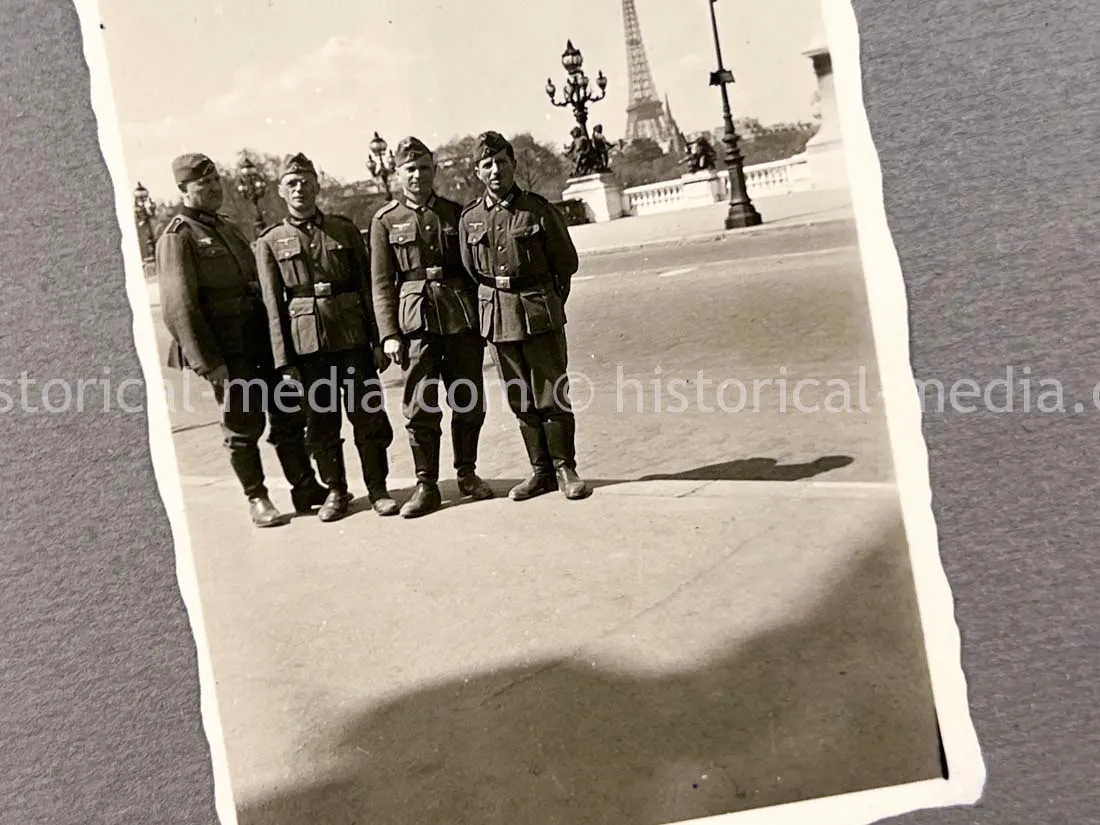 GERMAN RAD & ARMY PHOTO ALBUM - FRANCE & RUSSIA CAMPAIGNS