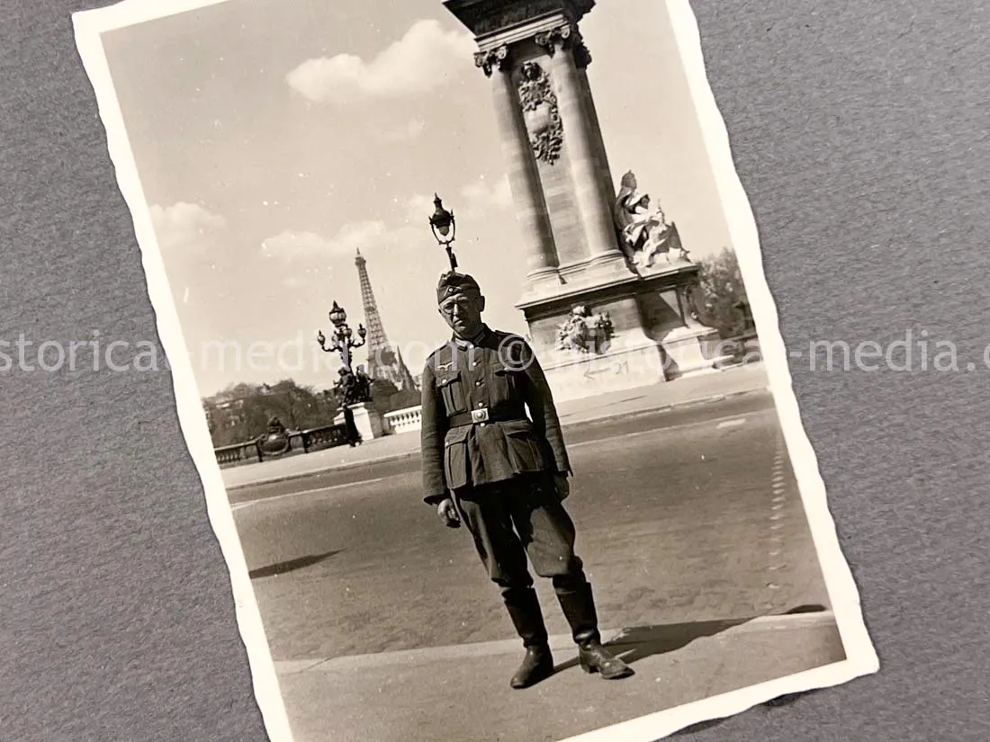GERMAN RAD & ARMY PHOTO ALBUM - FRANCE & RUSSIA CAMPAIGNS