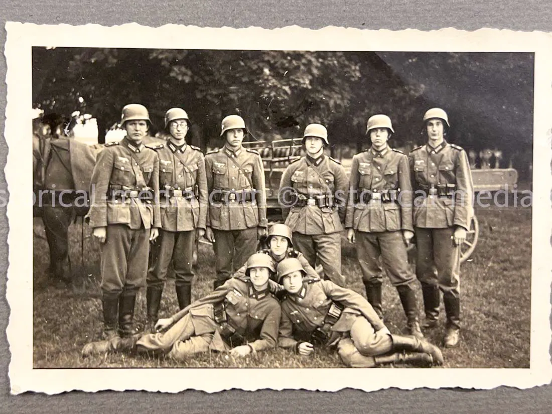 GERMAN RAD & ARMY PHOTO ALBUM - FRANCE & RUSSIA CAMPAIGNS