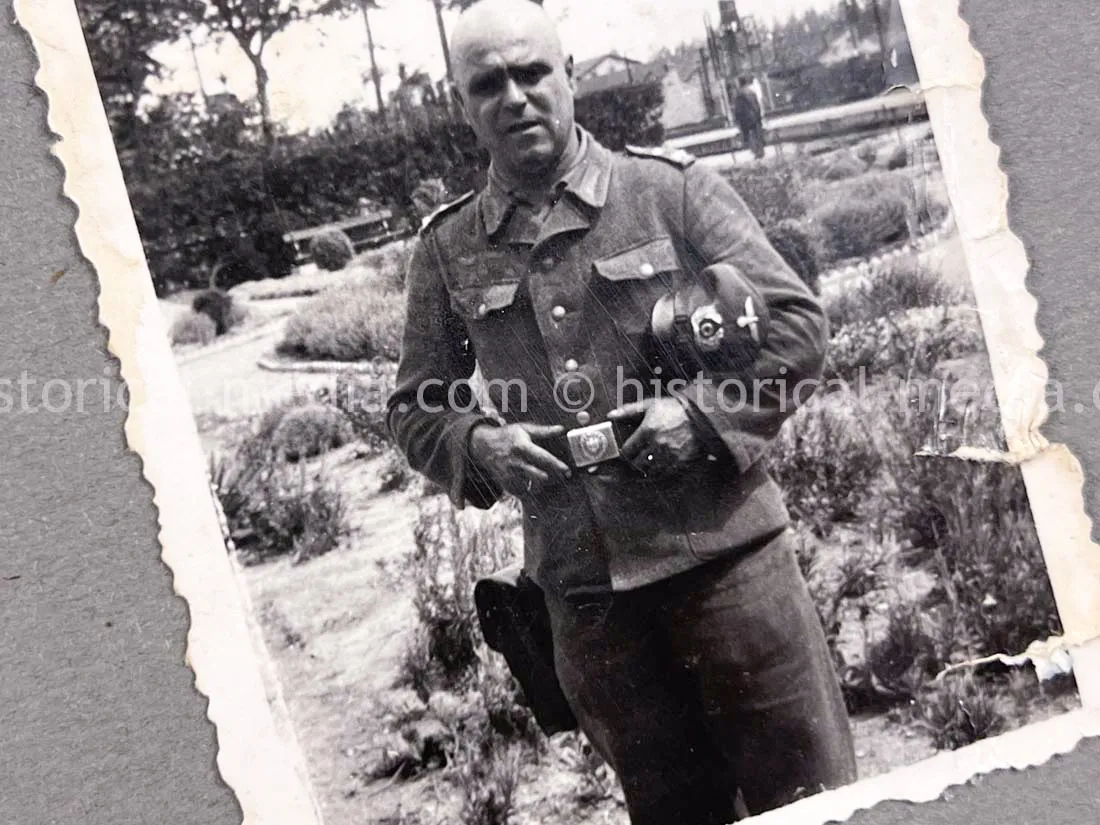GERMAN RAD & ARMY PHOTO ALBUM - FRANCE & RUSSIA CAMPAIGNS