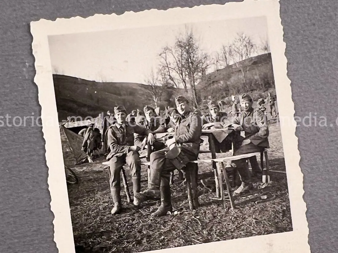 GERMAN RAD & ARMY PHOTO ALBUM - FRANCE & RUSSIA CAMPAIGNS