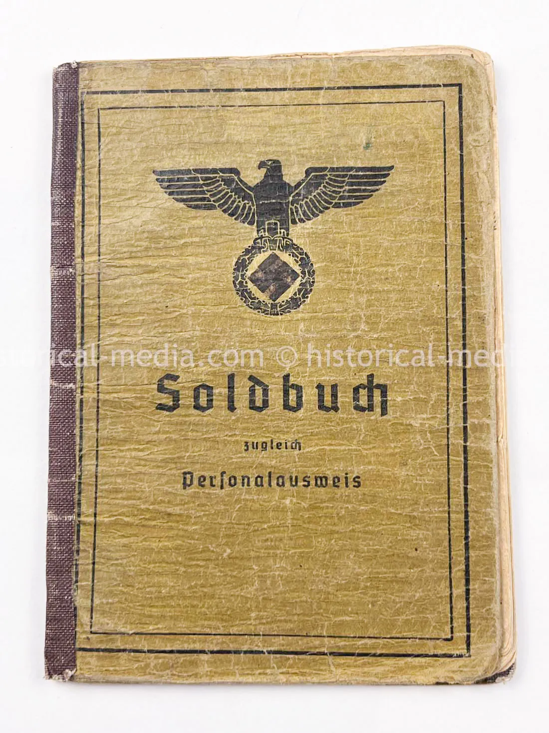 GERMAN ARMY SOLDBUCH & PHOTO ALBUM GROUPING - 21. PANZER DIVISION - AFRIKAKORPS