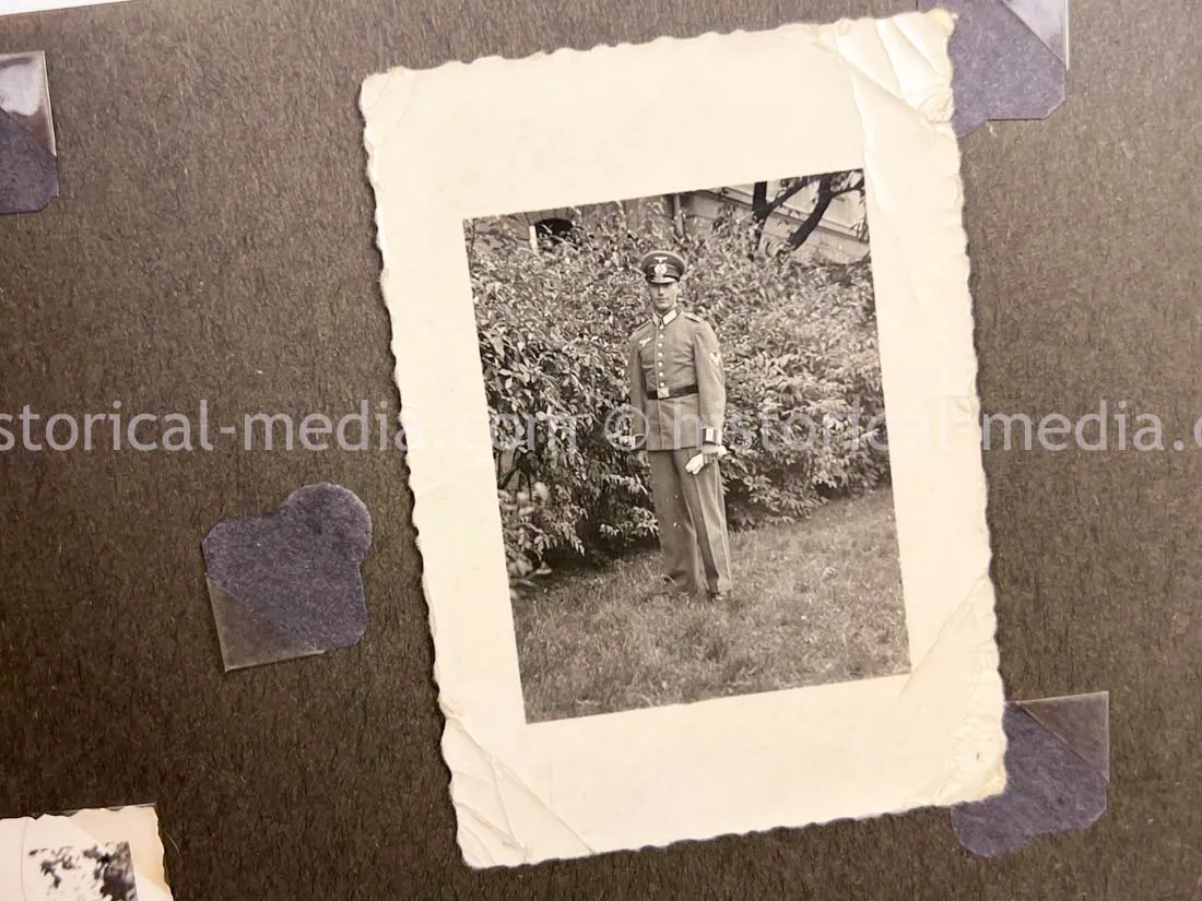 GERMAN ARMY SOLDBUCH & PHOTO ALBUM GROUPING - 21. PANZER DIVISION - AFRIKAKORPS
