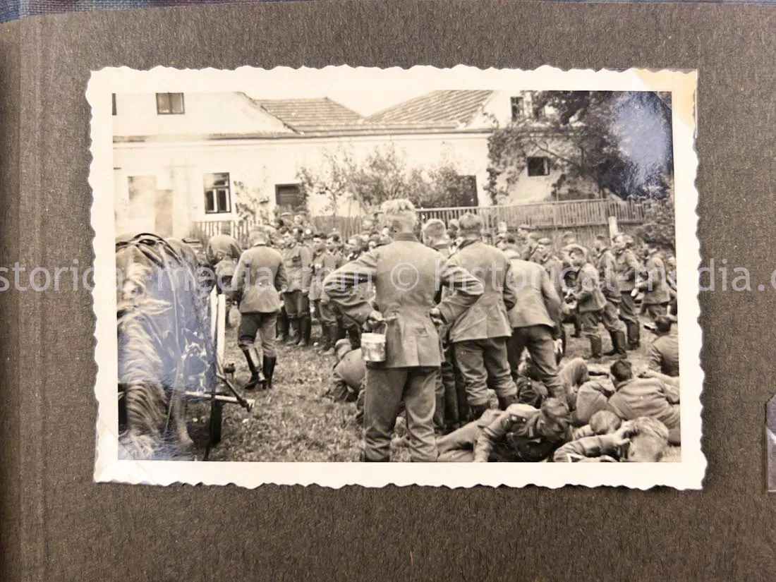 GERMAN ARMY SOLDBUCH & PHOTO ALBUM GROUPING - 21. PANZER DIVISION - AFRIKAKORPS