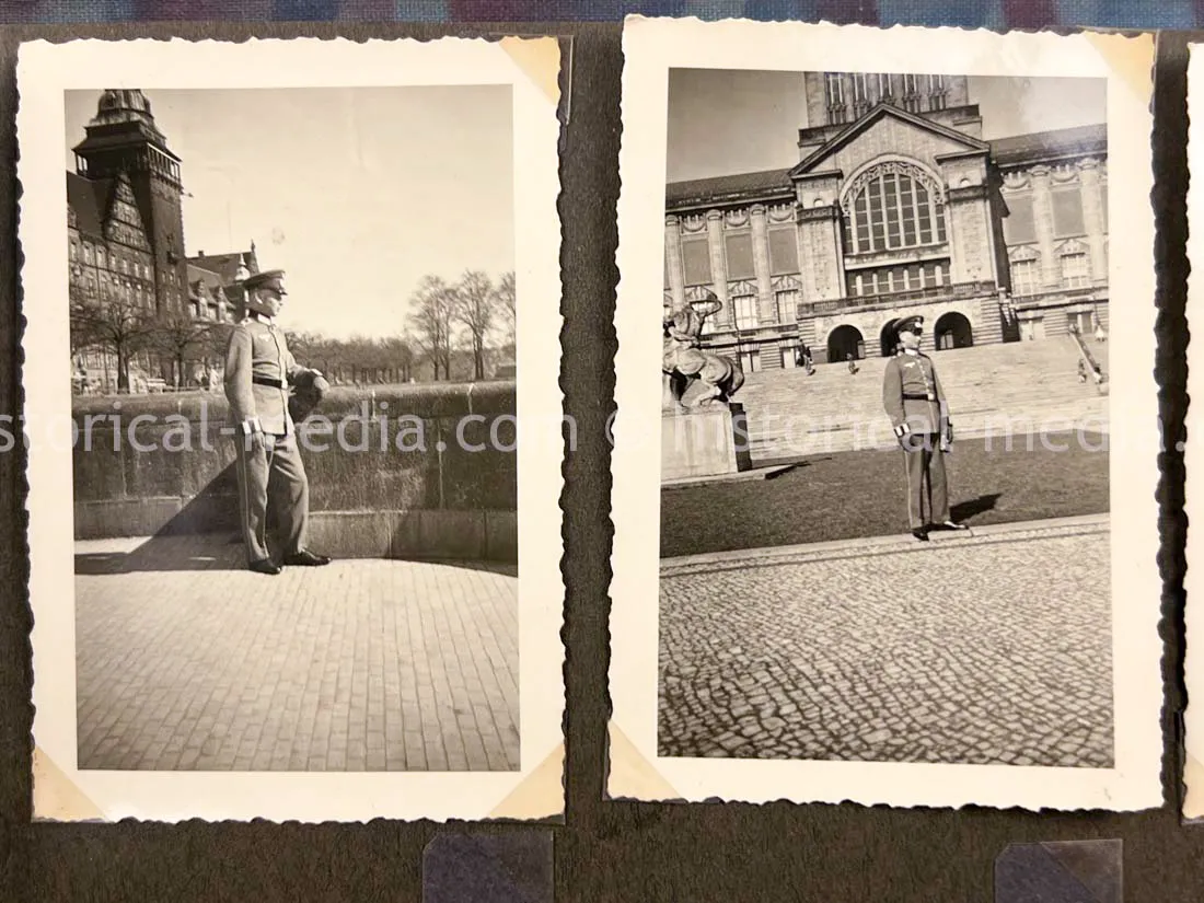 GERMAN ARMY SOLDBUCH & PHOTO ALBUM GROUPING - 21. PANZER DIVISION - AFRIKAKORPS