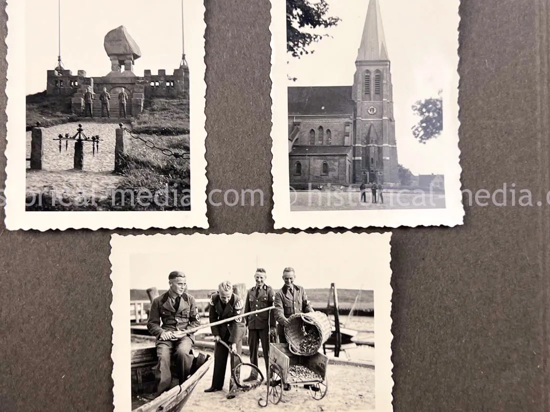 GERMAN ARMY SOLDBUCH & PHOTO ALBUM GROUPING - 21. PANZER DIVISION - AFRIKAKORPS