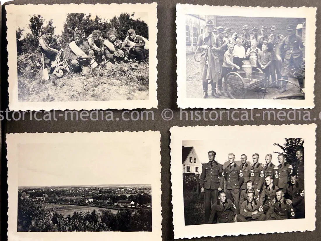 GERMAN ARMY SOLDBUCH & PHOTO ALBUM GROUPING - 21. PANZER DIVISION - AFRIKAKORPS